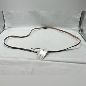 Skinny Aimee Lynn snakesskin like leather belt